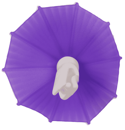 Glass marker, Cocktail umbrella , silicone,