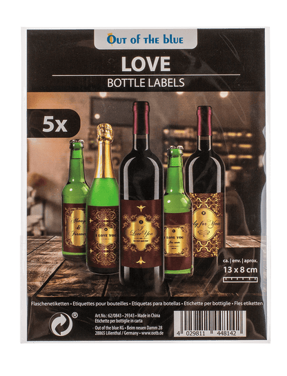 Bottle lables, Fancy,