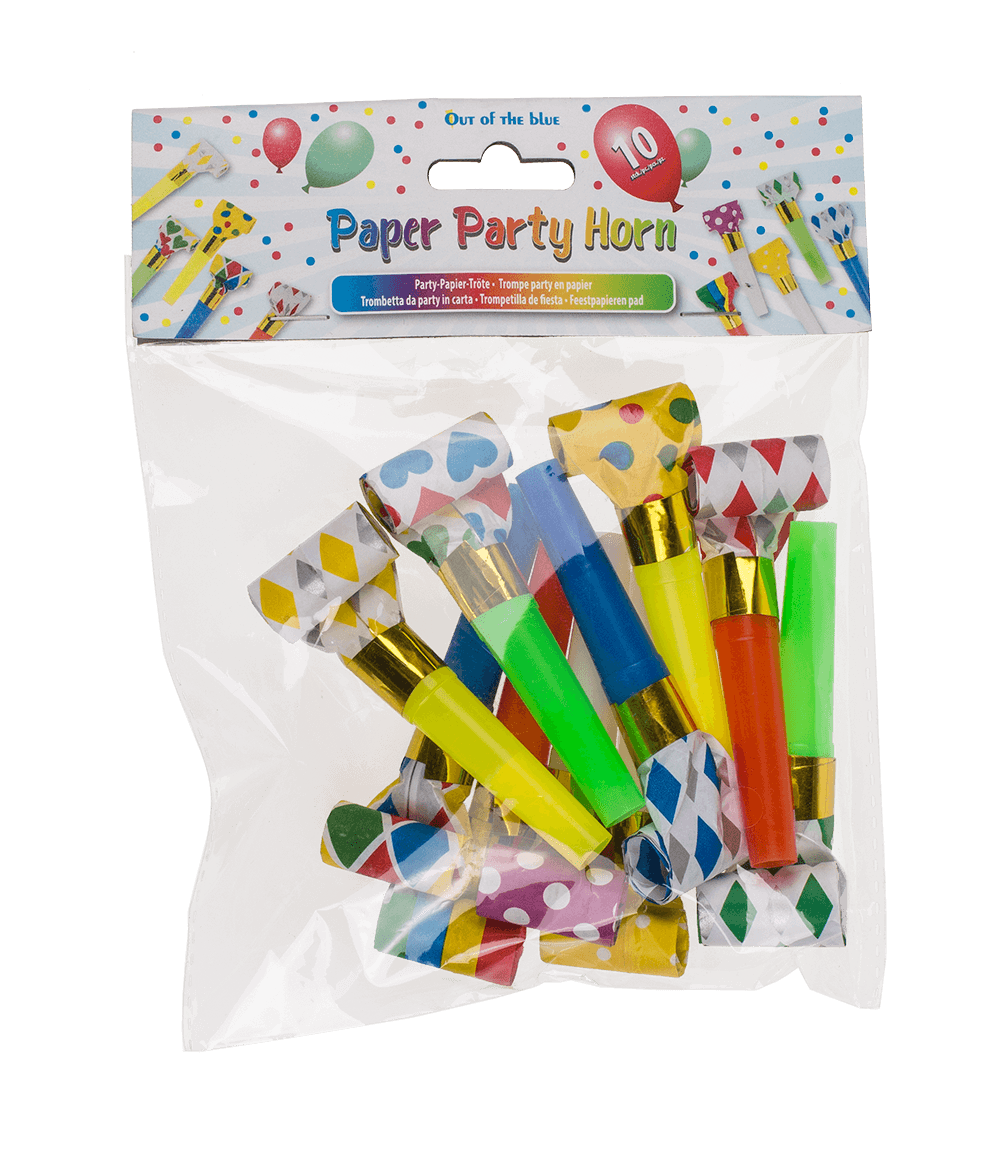 Paper party horn,