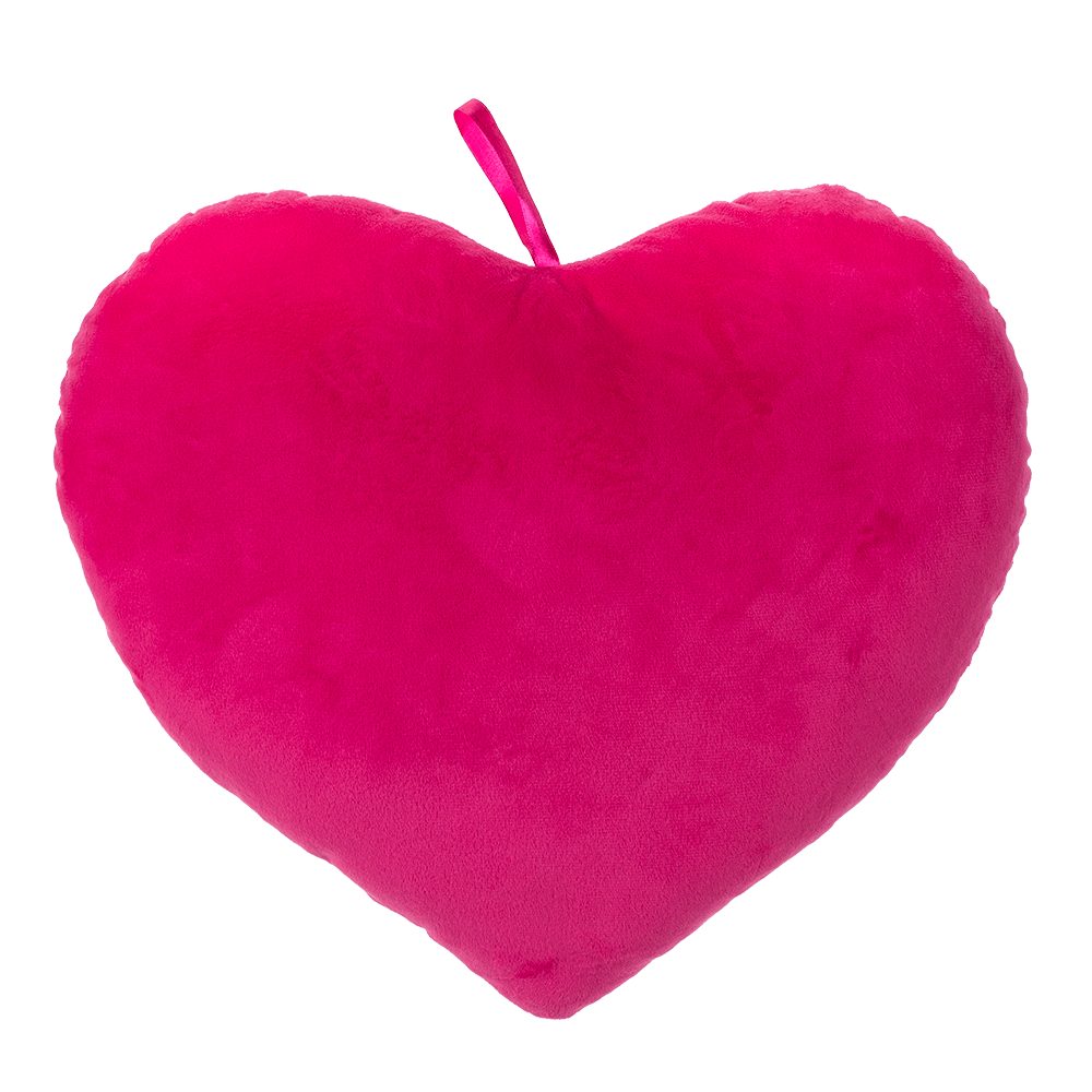 Plush Cushion, Heart, ca. 35 cm,