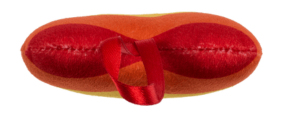 Plush heart in rainbow colours, Pride,