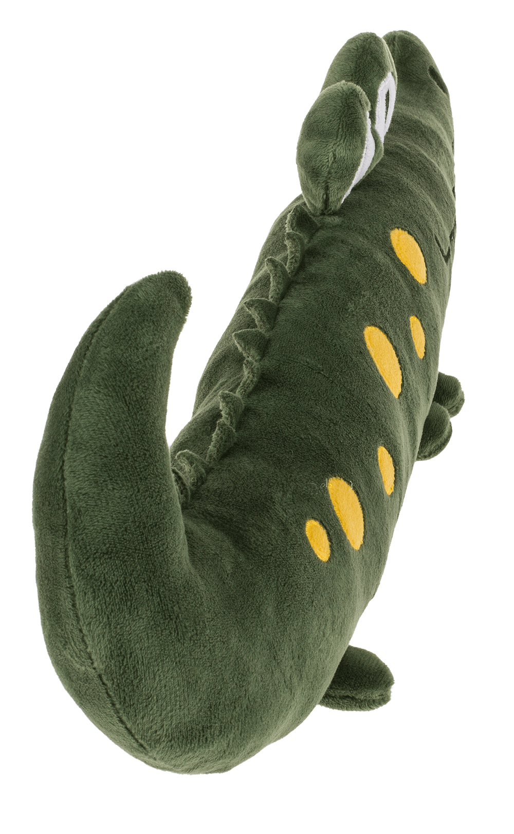 Plush cushion, crocodile,