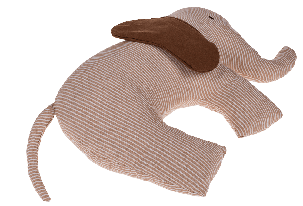 Plush cushion, elephant,