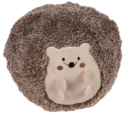 Plush cushion, hedgehog,
