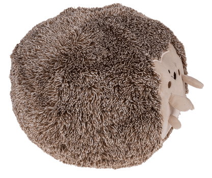 Plush cushion, hedgehog,