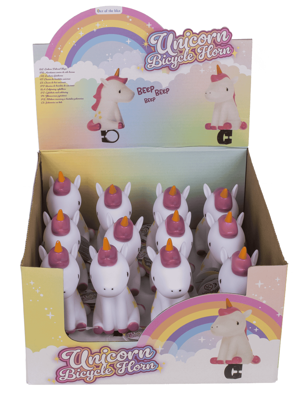 Bicycle Horn, Unicorn, 14 cm,