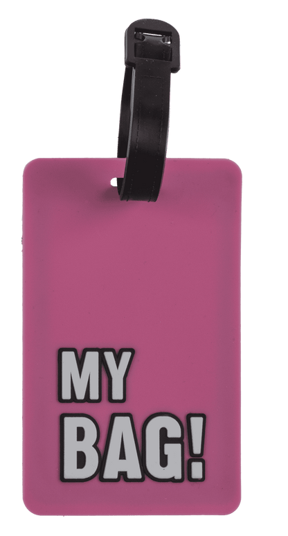 Luggage tags with English slogans,