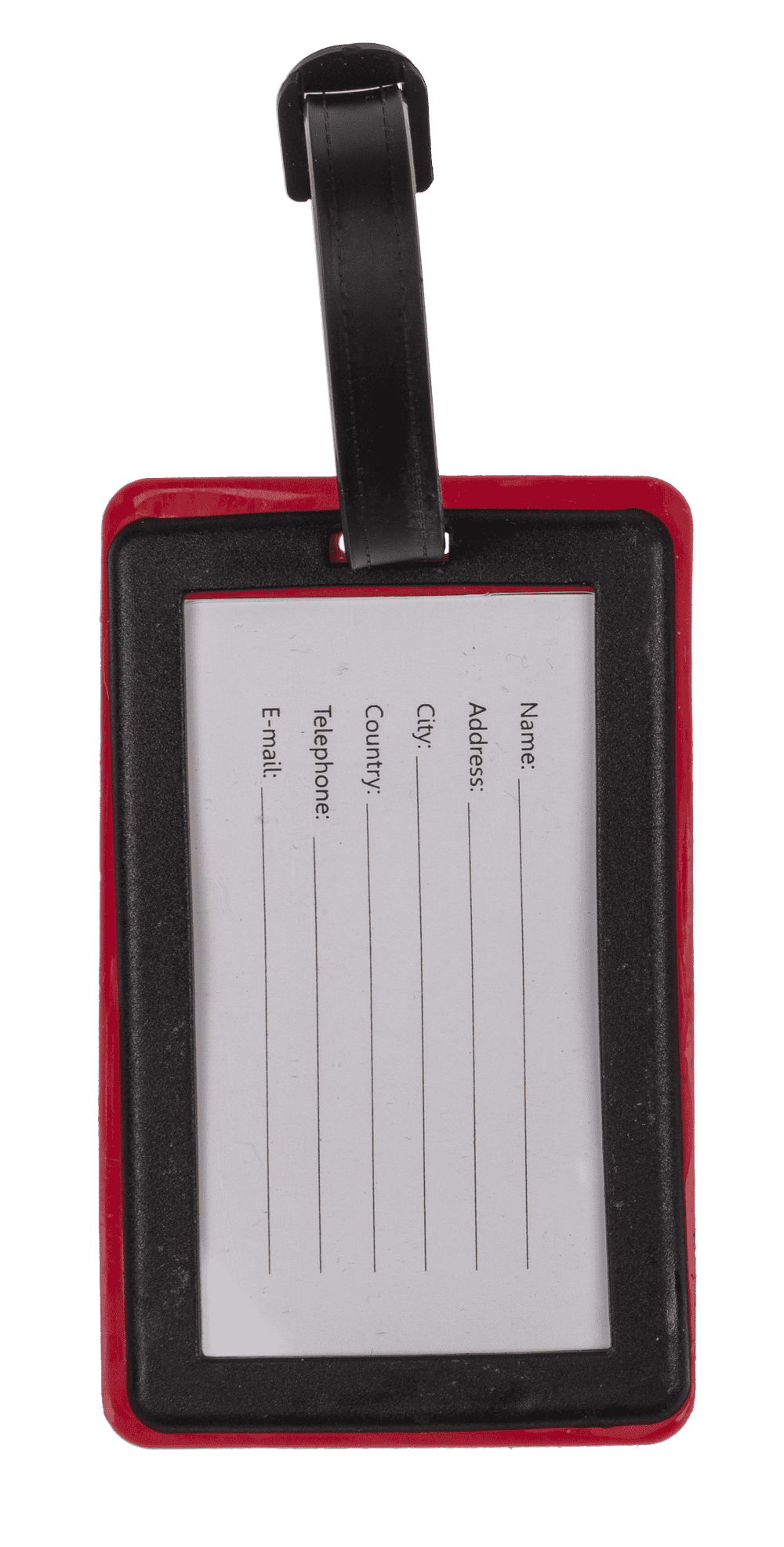 Luggage tags with English slogans,