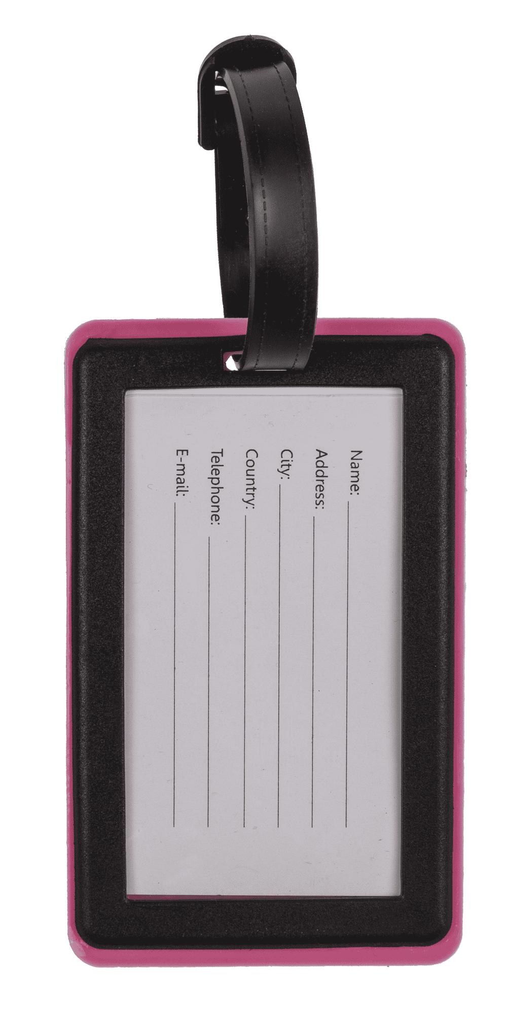 Luggage tags with English slogans,