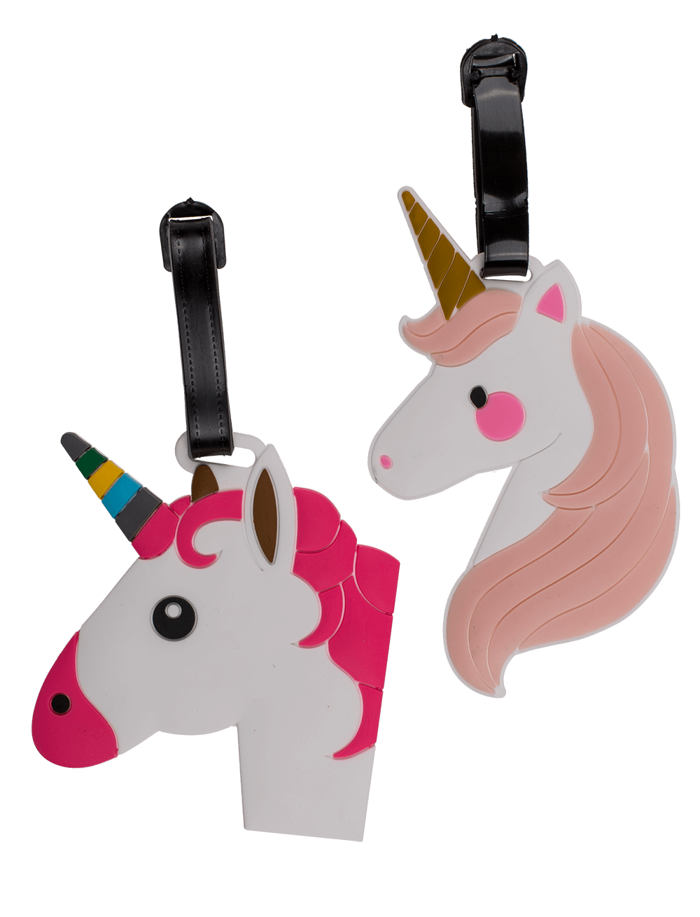 Plastic luggage tags, Fancy Collection,