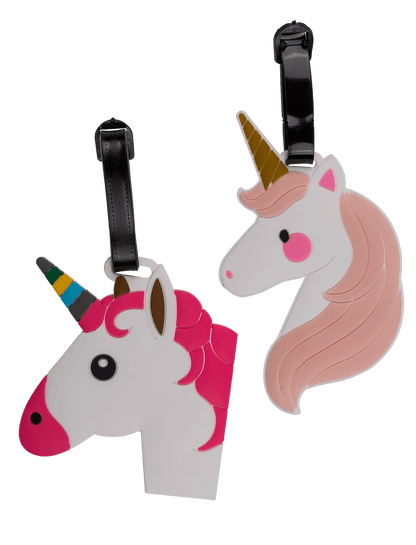 Plastic luggage tags, Fancy Collection,