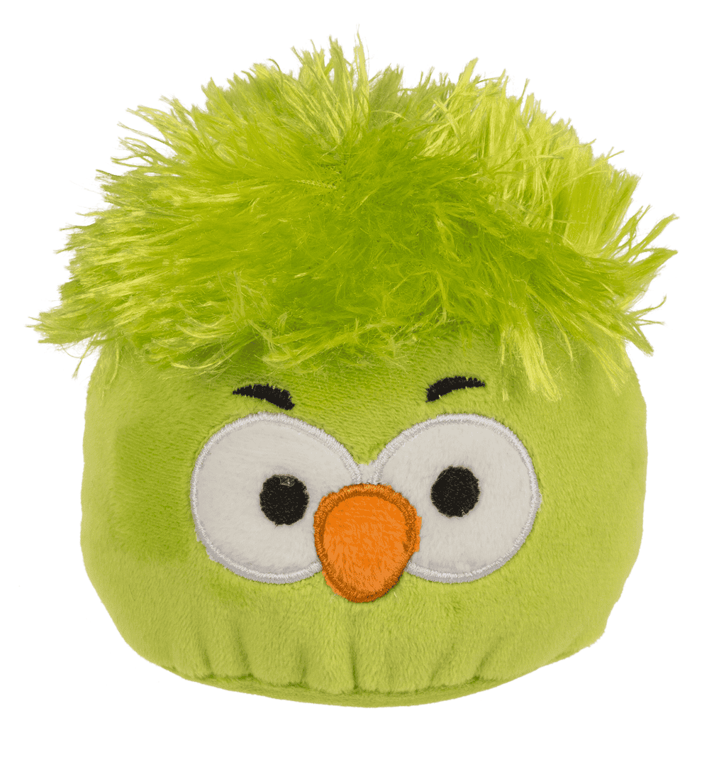 Whacky birds bean bags, 11 cm,