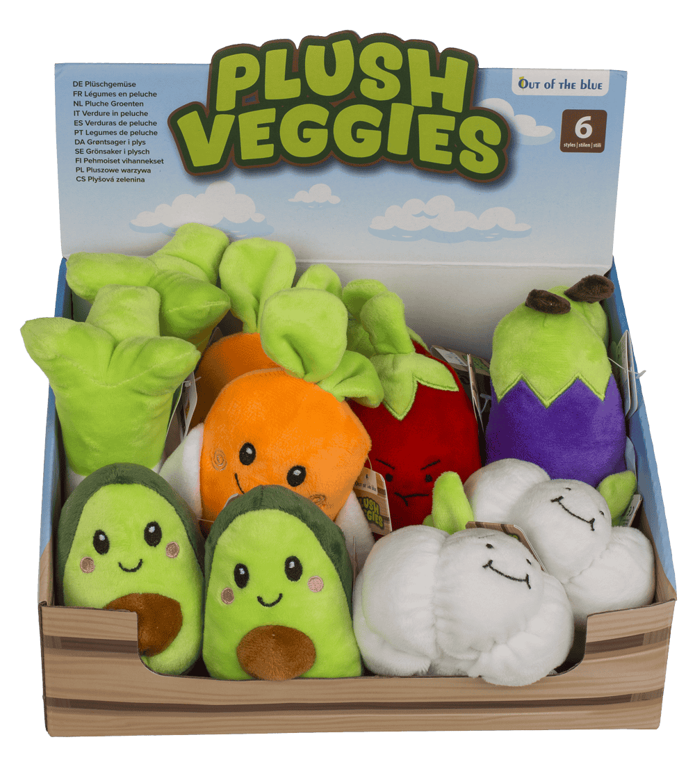 Plush Vegetables, 16 cm,