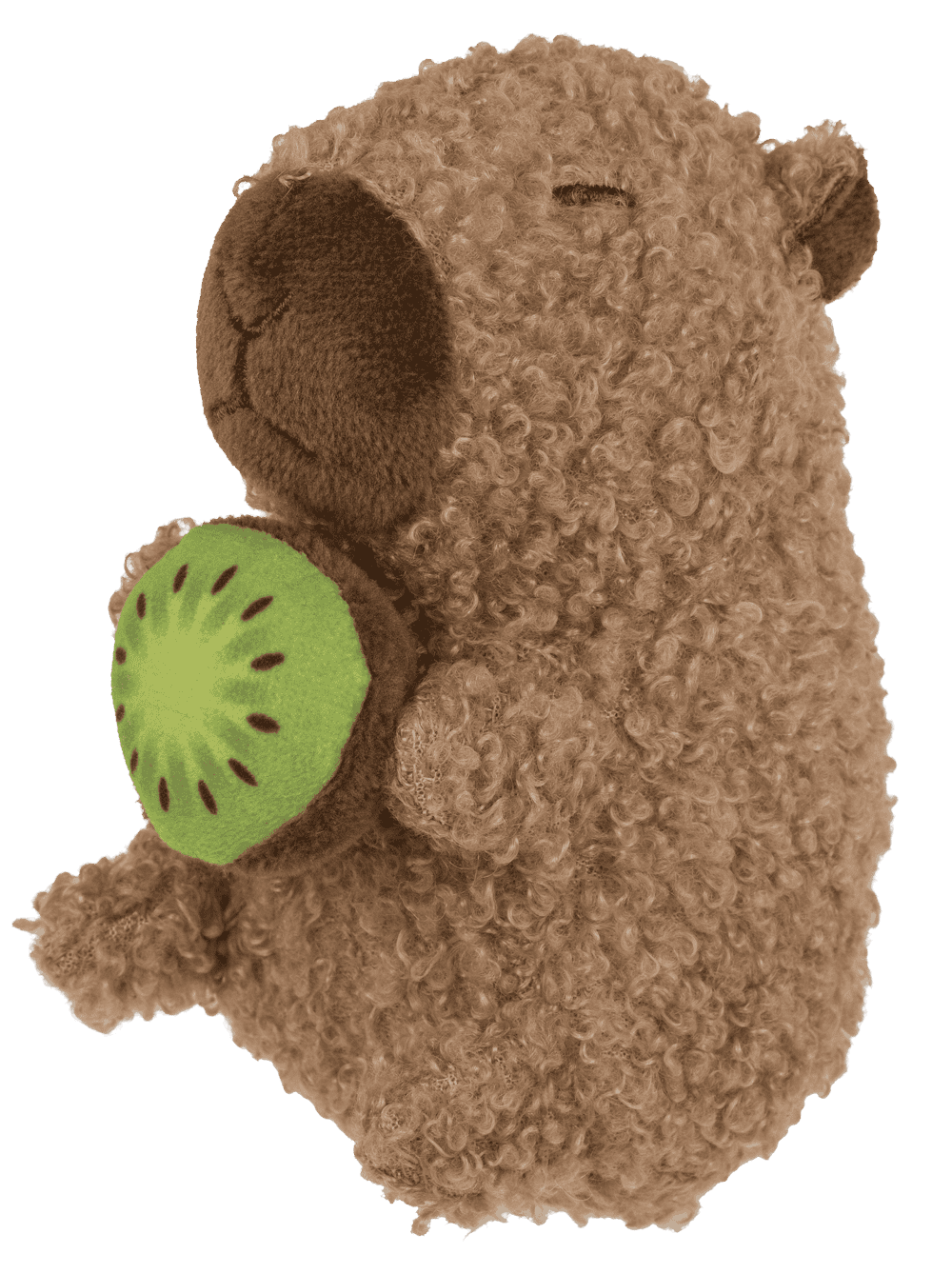 Metal keychain, Plush-Capybara,