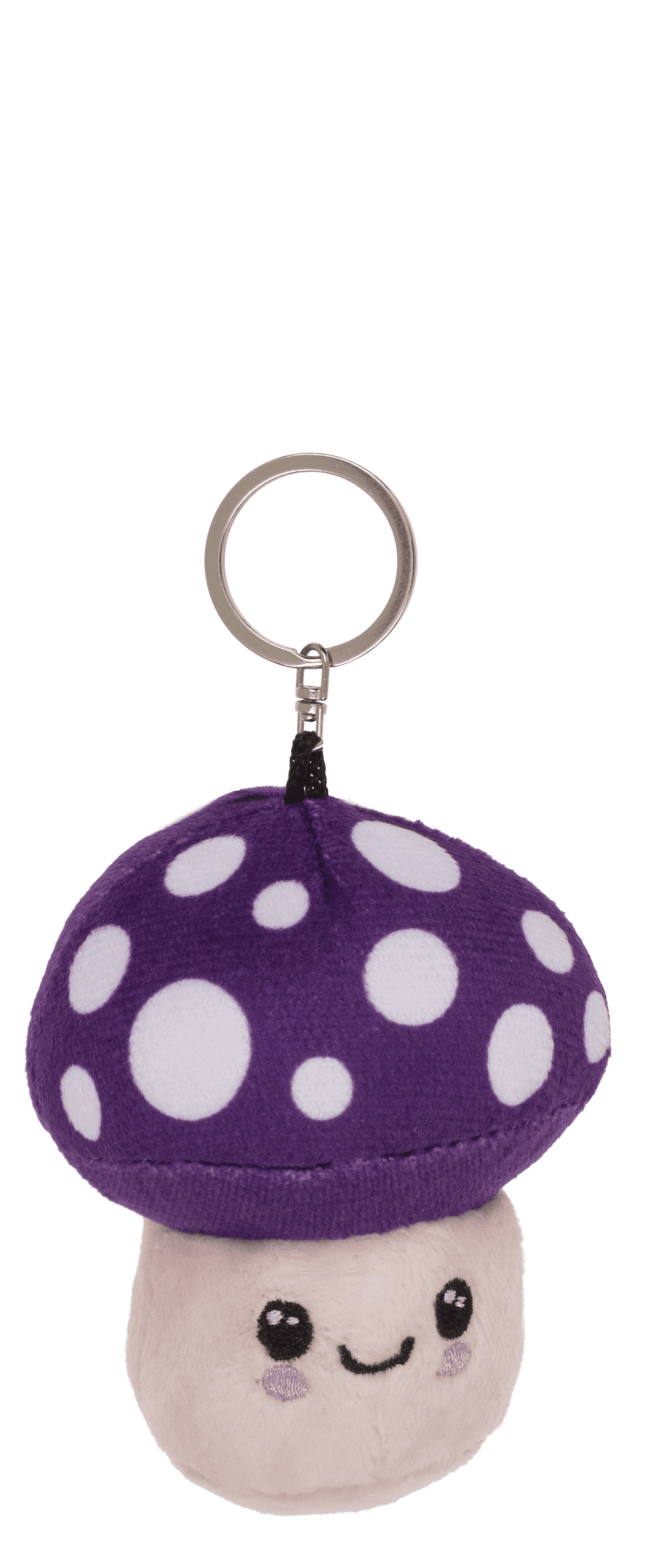 Metal keychain, Kawaii Mushroom,