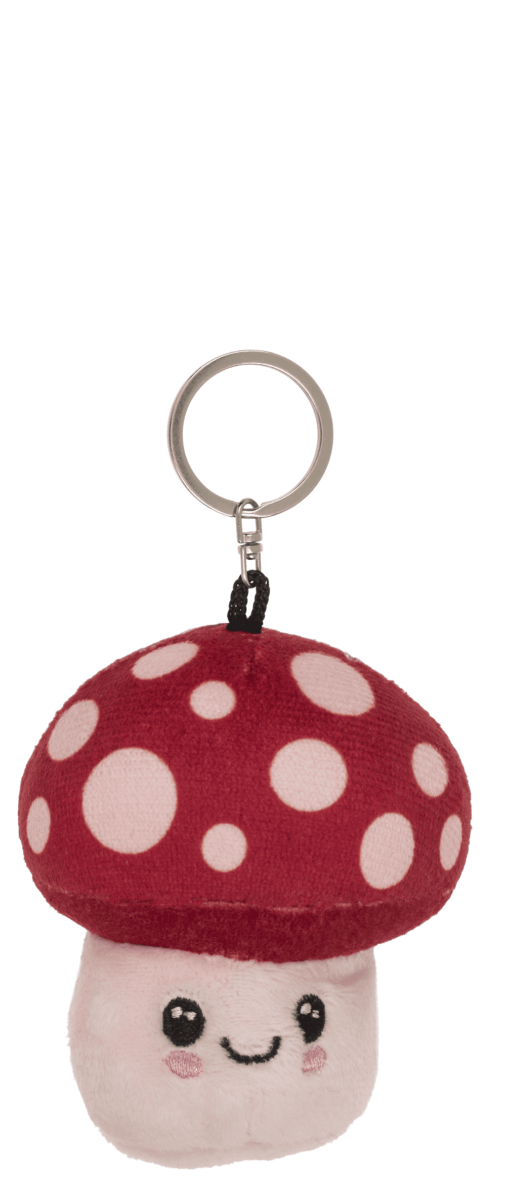 Metal keychain, Kawaii Mushroom,
