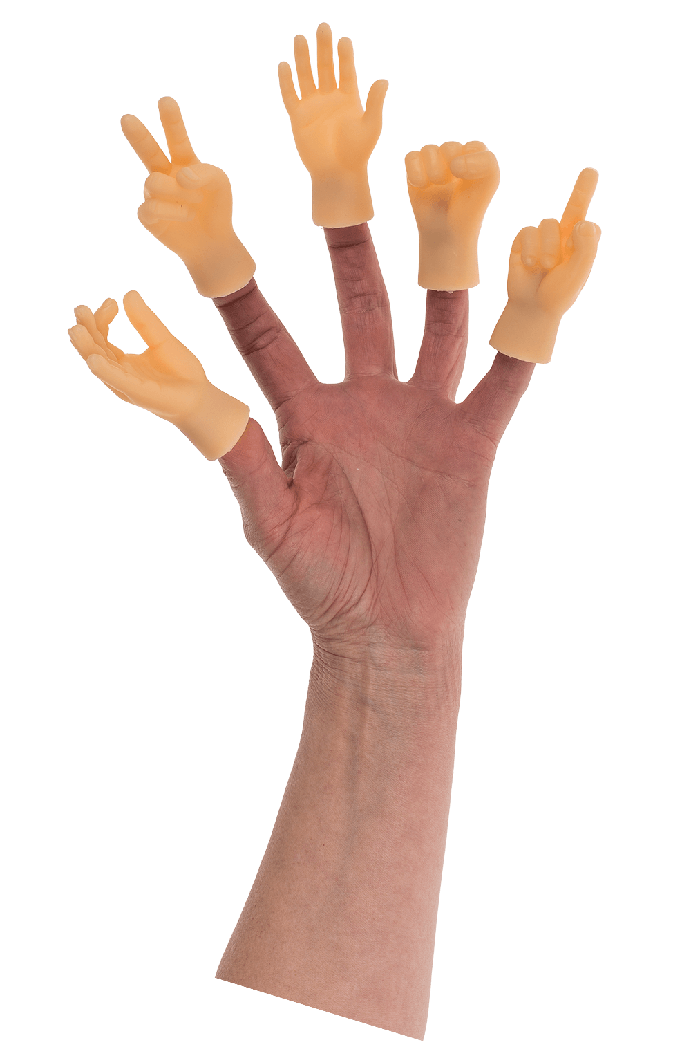 Finger puppet, Hand Gestures, ca. 6-8 cm,