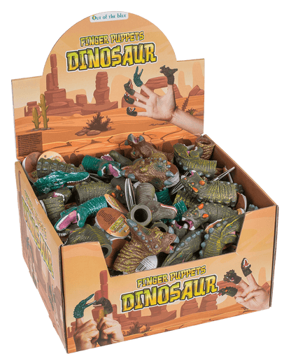 Finger puppet, Dinisaur, 6-8 cm,