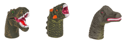 Finger puppet, Dinisaur, 6-8 cm,