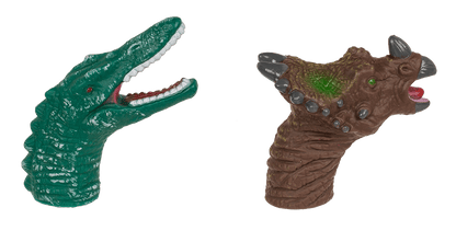 Finger puppet, Dinisaur, 6-8 cm,