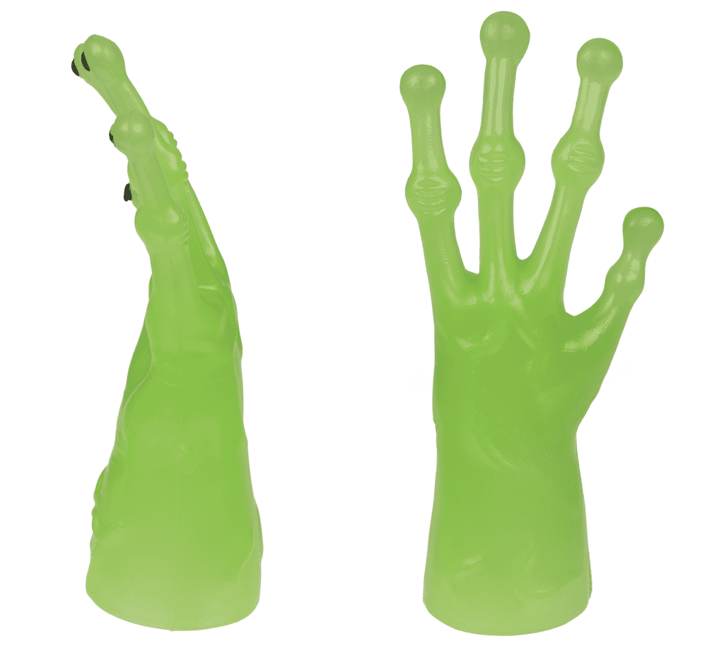 Finger puppet, Alien-Hands, Glow in the Dark,