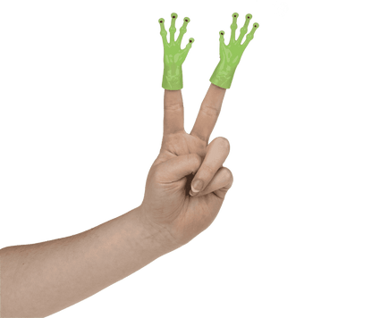 Finger puppet, Alien-Hands, Glow in the Dark,