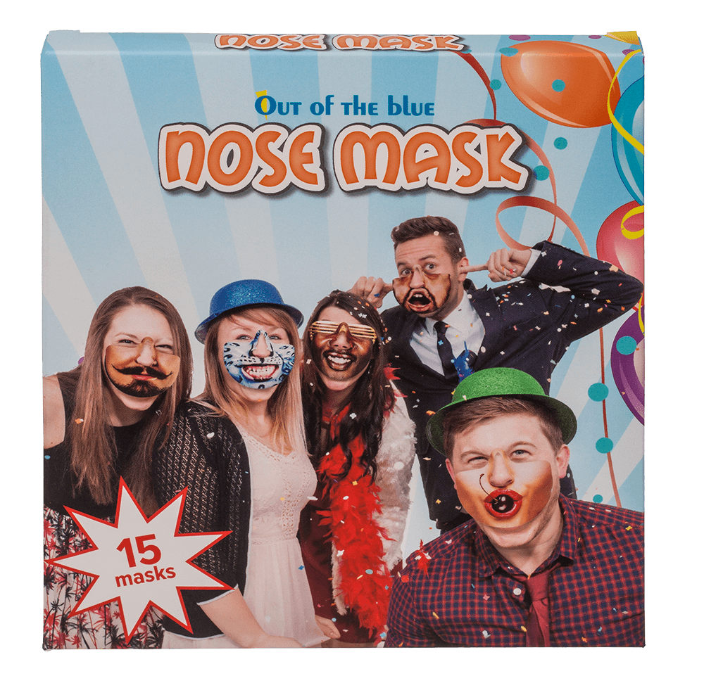 Party photo accessoires, nose masks,