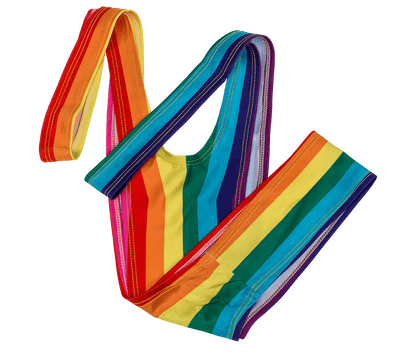 Man Swimsuit, Rainbow Mankini, Pride,