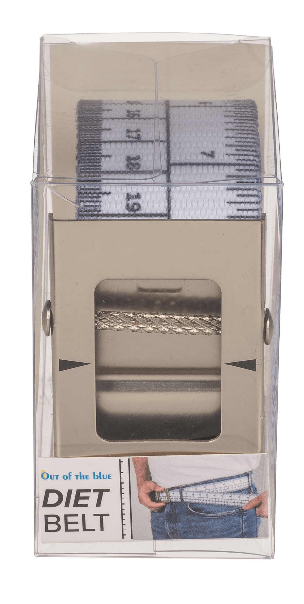 Diet Belt, ca. 155 x 3,8 cm, with metal buckle,