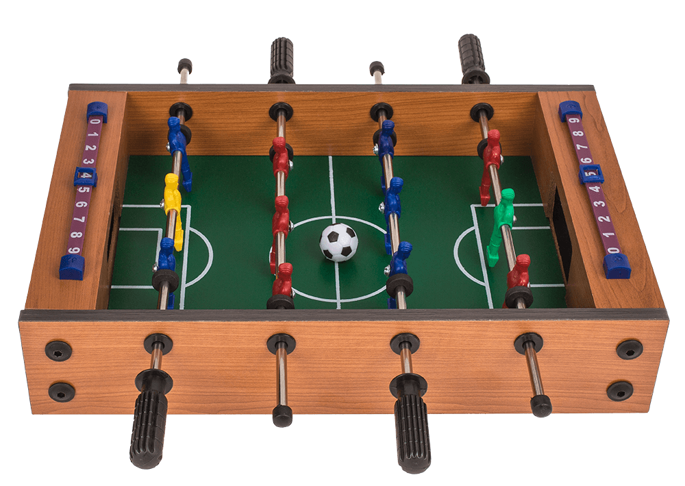 Wooden tabletop football, Kicker,
