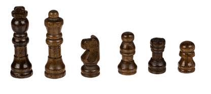 Wooden board game, chess,