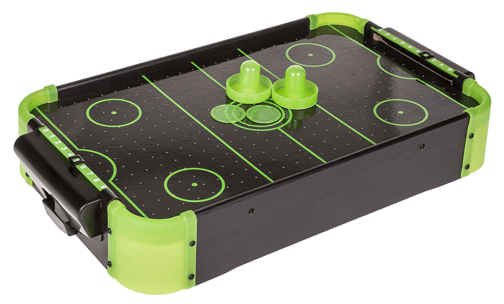 Table air hockey game, Glow in the Dark,
