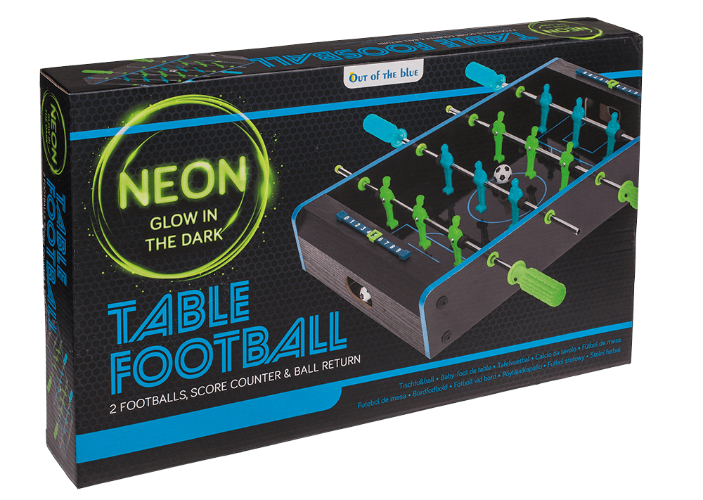 Tabletop football, Kicker, Glow in the Dark,