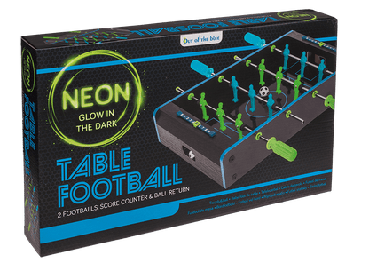 Tabletop football, Kicker, Glow in the Dark,