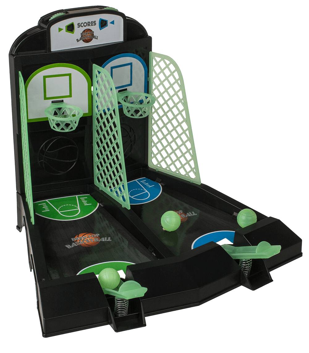 Desktop Basektball Game, Glow in the Dark,