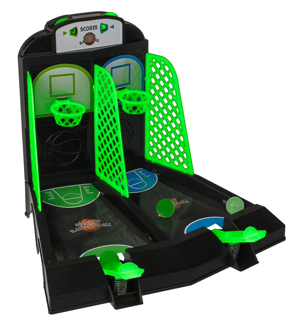Desktop Basektball Game, Glow in the Dark,