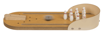 Tabletop Bowling Game, incl. 1 ball, 10 skittles,