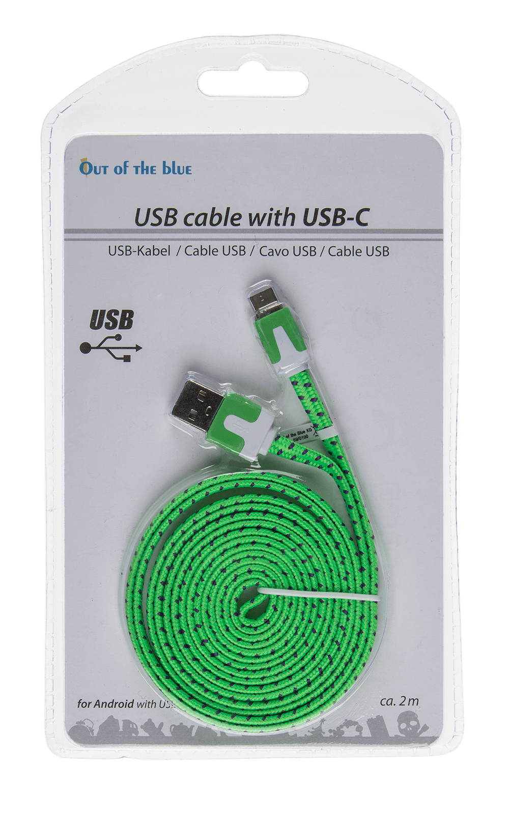 USB cable with USB-C,