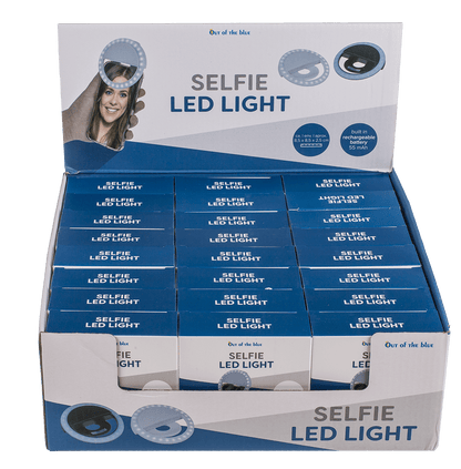 Selfie LED Light, with 28 LED, rechargeable,