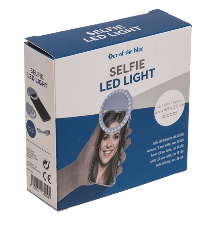 Selfie LED Light, with 28 LED, rechargeable,
