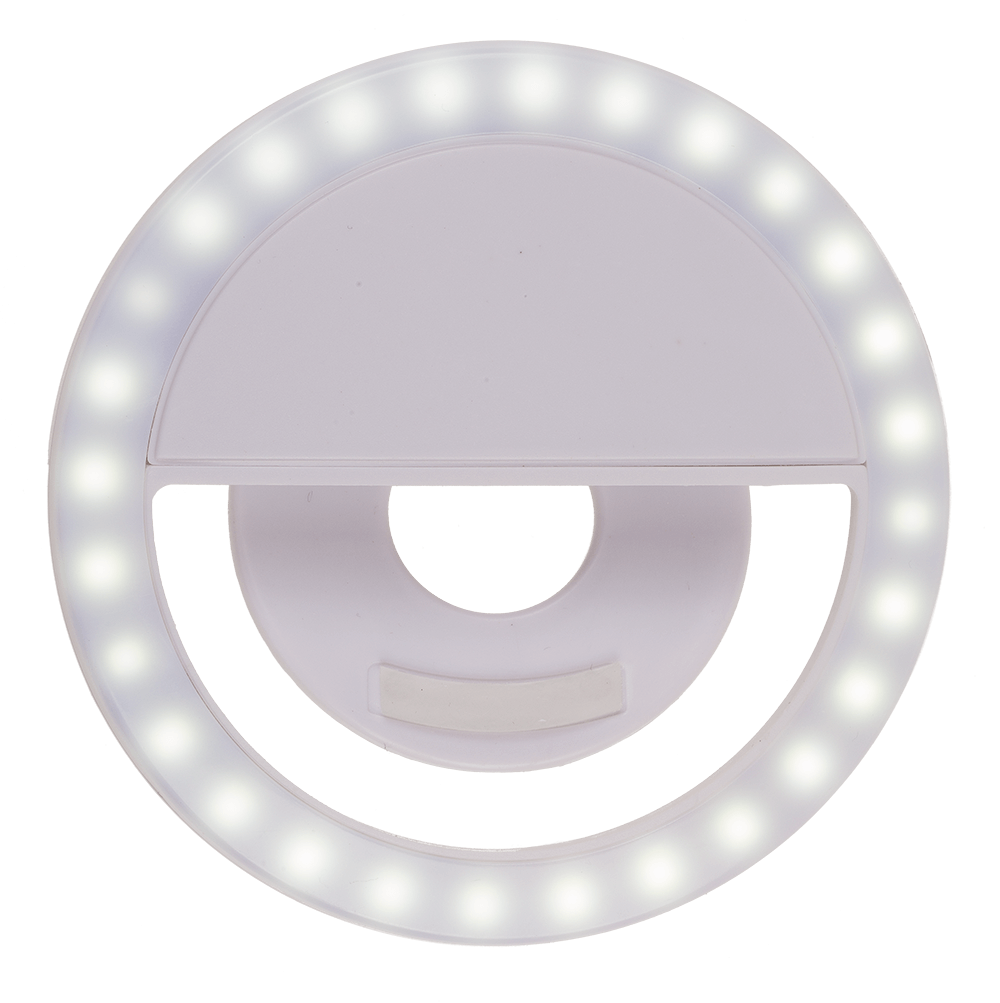 Selfie LED Light, with 28 LED, rechargeable,