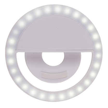 Selfie LED Light, with 28 LED, rechargeable,