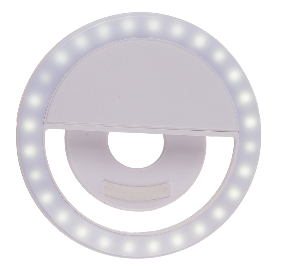 Selfie LED Light, with 28 LED, rechargeable,
