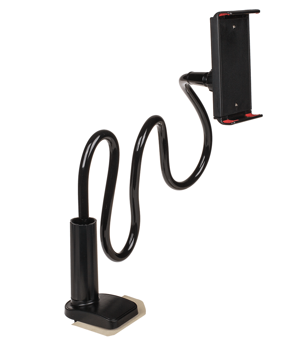 Telephone/Tablet Holder with flexible tube,