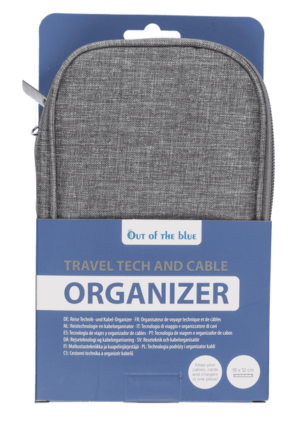Travel Tech and Cable Organizer, 19 x 12 cm,