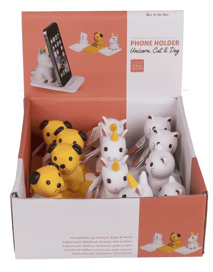 Phone holder, Animals, ca. 9,5 x 7 cm,
