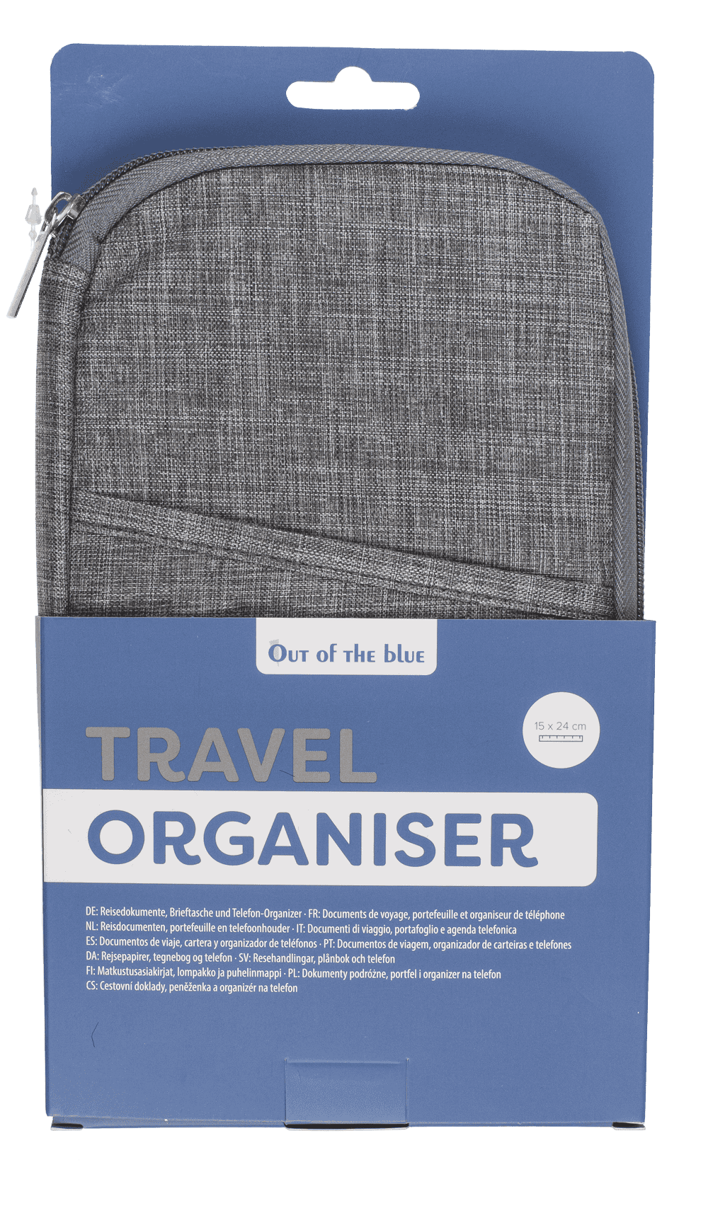 Travel Document, Wallet and Phone Organiser,