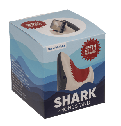 Squeeze phone stand, Shark,  8,5 cm,