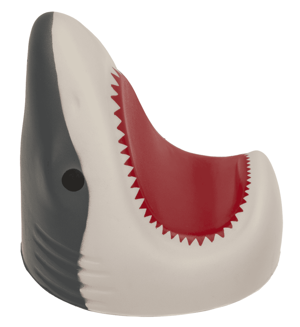Squeeze phone stand, Shark,  8,5 cm,