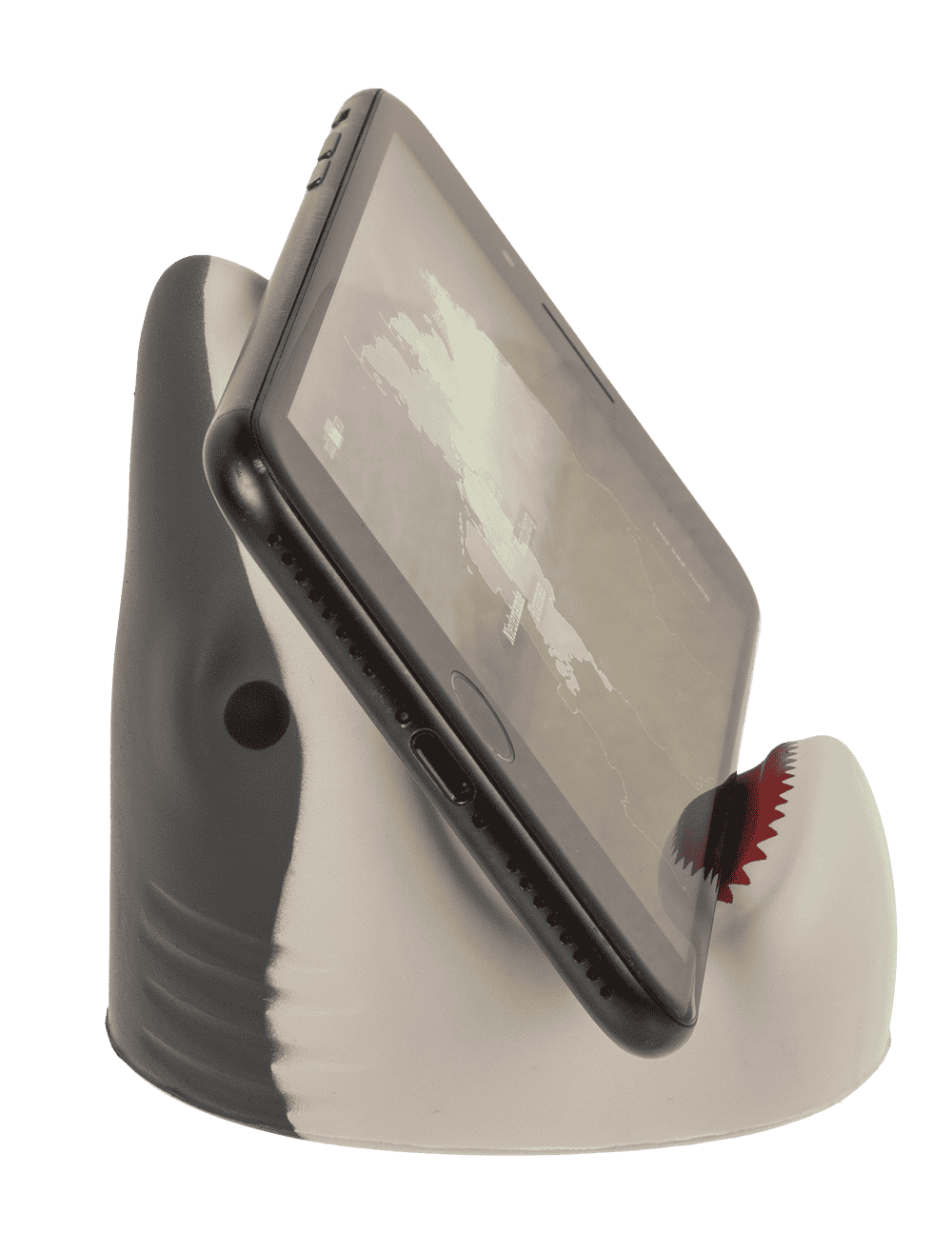 Squeeze phone stand, Shark,  8,5 cm,
